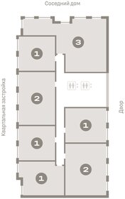 Квартира 72,5 м², 3-комнатная - изображение 2