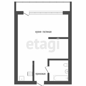 Квартира 24,1 м², студия - изображение 1