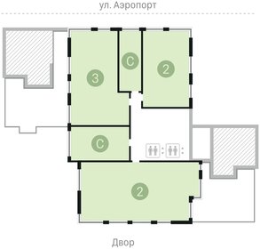 70,8 м², 1-комнатная квартира 10 250 000 ₽ - изображение 23