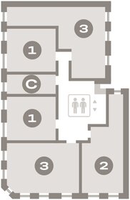 Квартира 77,6 м², 2-комнатная - изображение 2