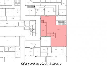 208,3 м², общепит - изображение 4