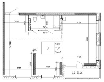 94,4 м², 4-комнатная квартира 13 876 800 ₽ - изображение 34