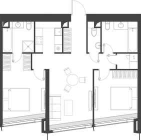 77,4 м², 2-комнатные апартаменты 56 990 000 ₽ - изображение 24