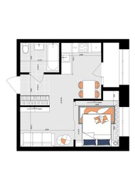 42,6 м², 1-комнатная квартира 10 141 309 ₽ - изображение 48