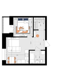 Квартира 42,6 м², 1-комнатная - изображение 2