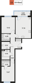 115 м², 4-комнатная квартира 17 200 000 ₽ - изображение 96