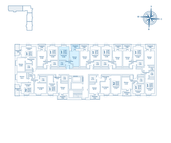 Квартира 37,4 м², 1-комнатная - изображение 2