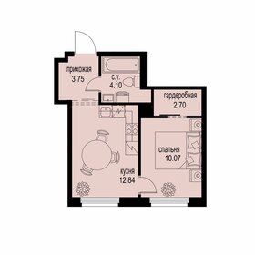 32,9 м², 1-комнатная квартира 4 503 190 ₽ - изображение 1