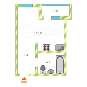 Квартира 24,8 м², студия - изображение 1