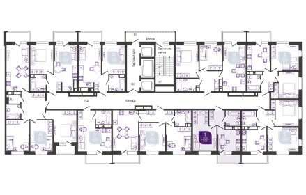 35,7 м², 1-комнатная квартира 4 400 000 ₽ - изображение 101