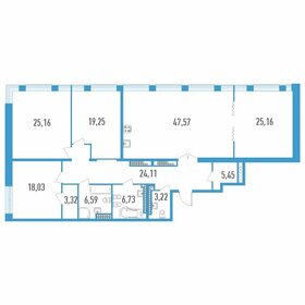 Квартира 184,6 м², 4-комнатная - изображение 1