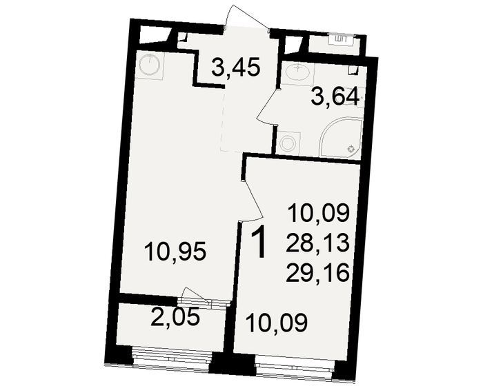 24 м², квартира-студия 4 795 000 ₽ - изображение 90