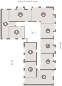 Квартира 46,8 м², 1-комнатная - изображение 2