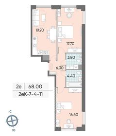 125 м², 4-комнатная квартира 55 500 000 ₽ - изображение 124