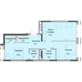 36,9 м², 1-комнатная квартира 4 409 550 ₽ - изображение 43