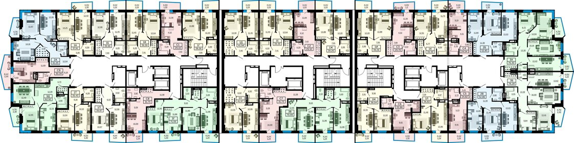 72 м², 2-комнатная квартира 8 700 000 ₽ - изображение 13