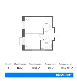 37,9 м², 1-комнатная квартира 16 947 716 ₽ - изображение 27