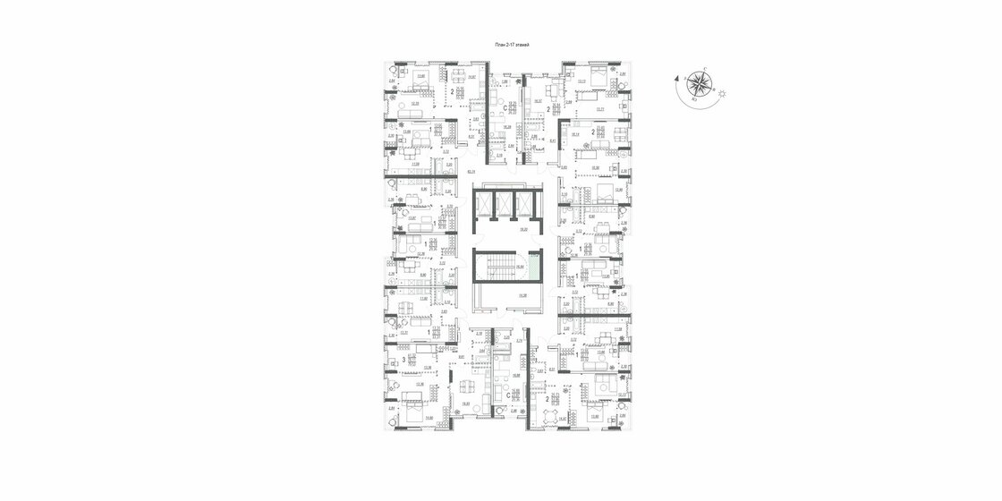 79,9 м², 4-комнатная квартира 4 095 000 ₽ - изображение 99