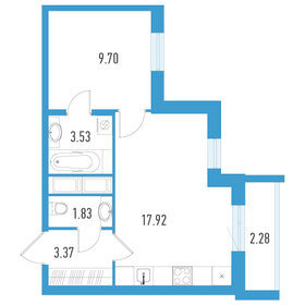 Квартира 37 м², 1-комнатная - изображение 1