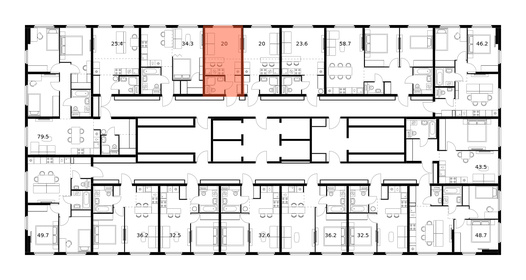 Квартира 20 м², студия - изображение 2