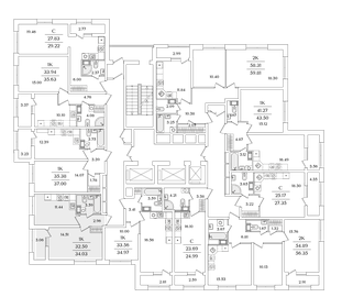 Квартира 34 м², 1-комнатная - изображение 2