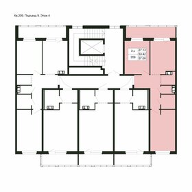 Квартира 57 м², 2-комнатная - изображение 1