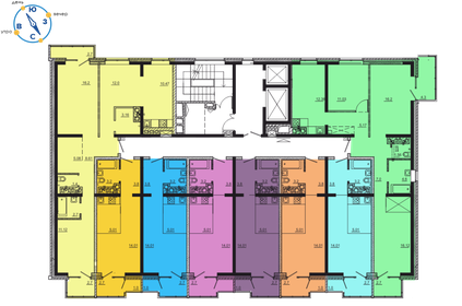 Квартира 81,1 м², 3-комнатная - изображение 2