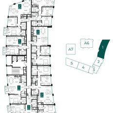 Квартира 66,3 м², 1-комнатная - изображение 2
