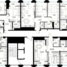 Квартира 71,6 м², 2-комнатная - изображение 2