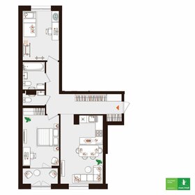 65,6 м², 2-комнатная квартира 14 631 000 ₽ - изображение 22