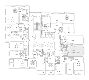 Квартира 30,7 м², студия - изображение 2