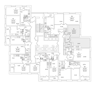 Квартира 46,3 м², 1-комнатная - изображение 2