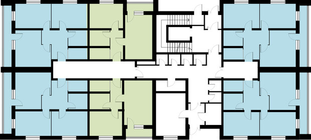 58,5 м², 2-комнатная квартира 7 600 000 ₽ - изображение 65