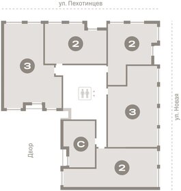 Квартира 79,3 м², 2-комнатная - изображение 2