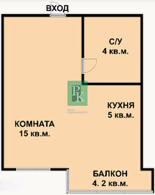 29,6 м², квартира-студия 6 300 000 ₽ - изображение 48