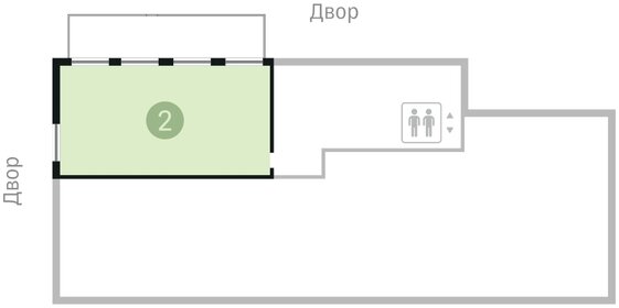 Квартира 130,2 м², 2-комнатная - изображение 2