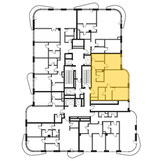 Квартира 104,6 м², 2-комнатная - изображение 3