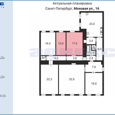 27 м², 2 комнаты - изображение 3