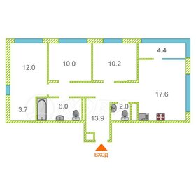 Квартира 80 м², 3-комнатная - изображение 1