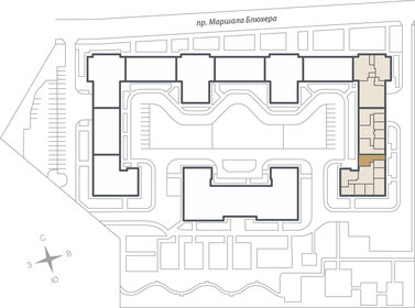 Квартира 70,4 м², 2-комнатная - изображение 2