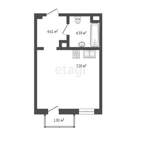 Квартира 28,2 м², студия - изображение 2