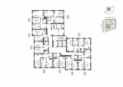 101,3 м², 3-комнатная квартира 7 900 000 ₽ - изображение 98