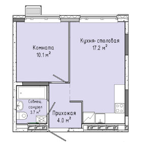 31,9 м², 1-комнатная квартира 3 498 000 ₽ - изображение 1