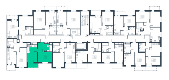 33,7 м², 1-комнатная квартира 3 850 000 ₽ - изображение 112