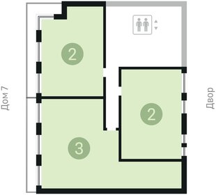 102 м², 2-комнатная квартира 16 500 000 ₽ - изображение 25