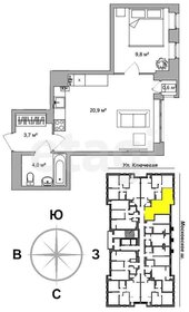 Квартира 33,9 м², 1-комнатная - изображение 1