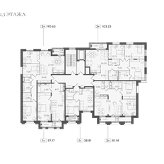 Квартира 90,6 м², 3-комнатная - изображение 4