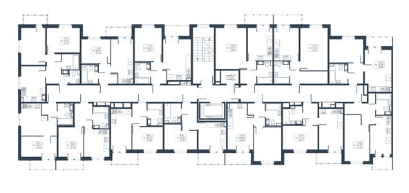 38,4 м², 1-комнатная квартира 5 486 910 ₽ - изображение 47