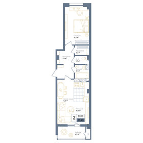 59 м², 3-комнатная квартира 4 700 000 ₽ - изображение 94