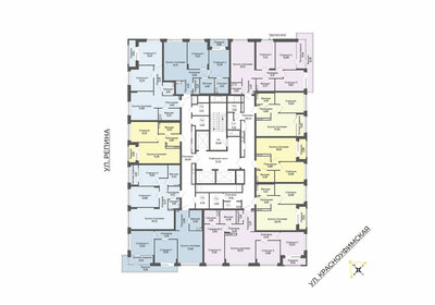 43,7 м², 2-комнатная квартира 6 568 200 ₽ - изображение 22